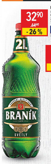 Pivo světlé výčepní 10° Braník