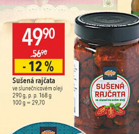 Sušená rajčata Globus