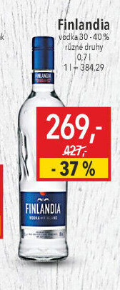 Vodka Finlandia