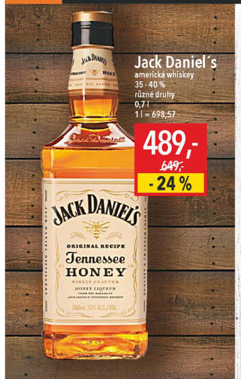 Whisky Honey Jack Daniel'