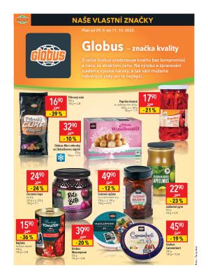 akční leták Globus 29.9.2022-4.10.2022