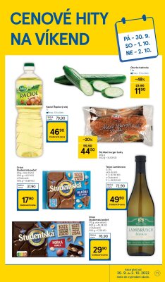 akční leták Tesco 29.9.2022-4.10.2022