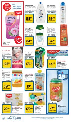 akční leták Tesco 29.9.2022-4.10.2022