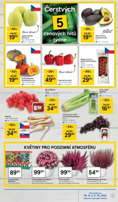 akční leták Tesco 29.9.2022-4.10.2022