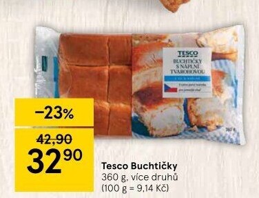 Buchtičky české Tesco