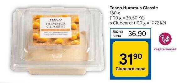 Hummus Tesco