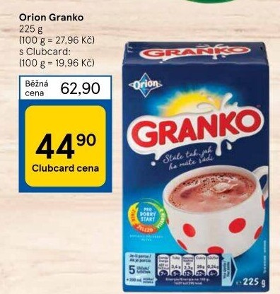 Instantní kakao Granko