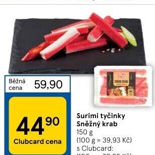 Krabí tyčinky Snow crab Vici