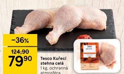 Kuřecí stehna Tesco