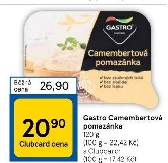 Pomazánka Camembert Gastro