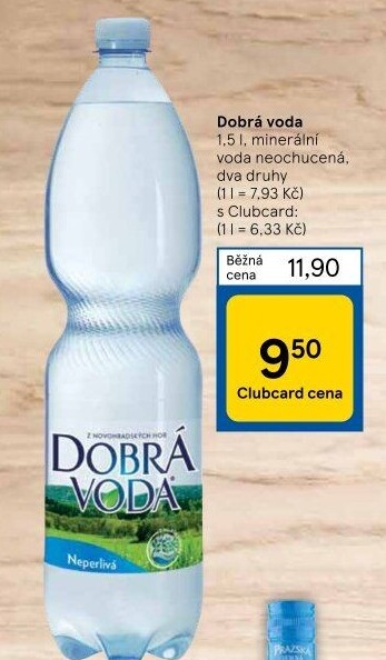 Přírodní voda Dobrá voda