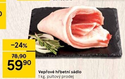 Sádlo vepřové syrové