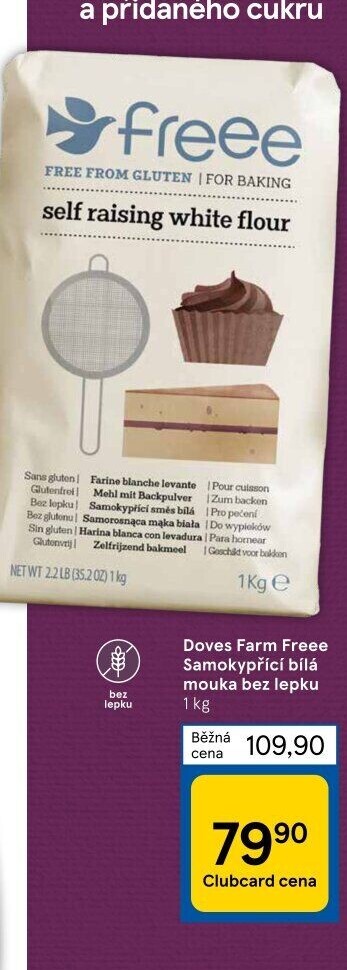 Samokypřicí směs bez lepku Doves Farm