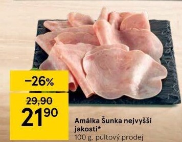 Šunka Amálka nejvyšší jakosti Krásno