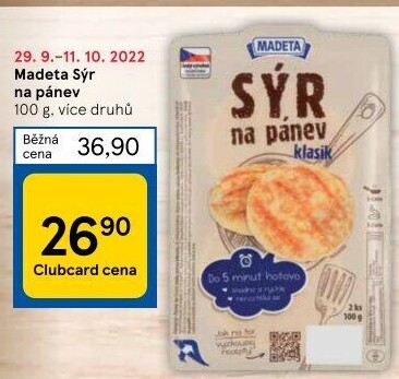 Sýr na pánev Madeta
