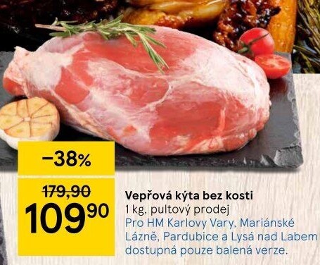 Vepřová kýta bez kosti