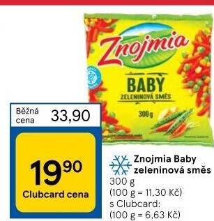 Zeleninová směs Baby mražená Znojmia