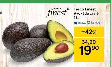 Avokádo Tesco Finest
