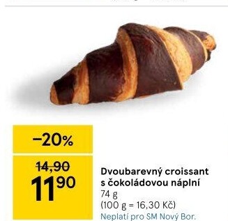 Croissant s náplní