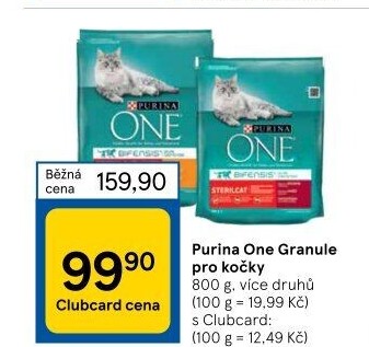 Granule pro kočky One Purina