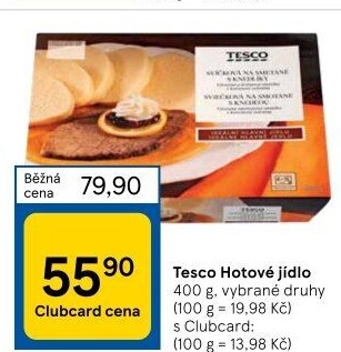 Hotová jídla Tesco