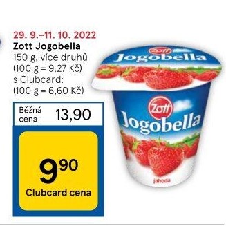 Jogurt Jogobella Zott