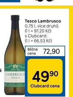Lambrusco Tesco