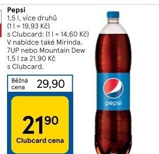 Limonáda Pepsi