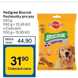 Pamlsky pro psy Biscrok Pedigree