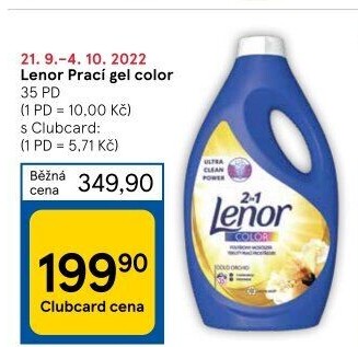 Prací gel Lenor