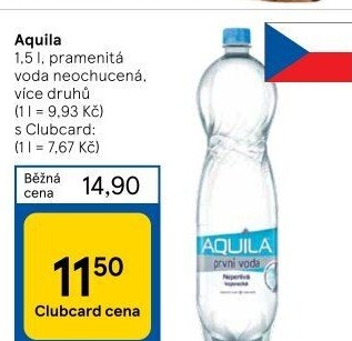 Přírodní voda Aquila