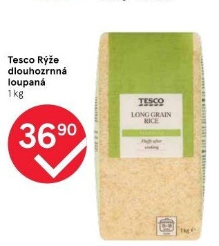 Rýže dlouhozrnná Tesco