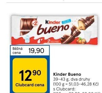 Tyčinka Bueno Kinder