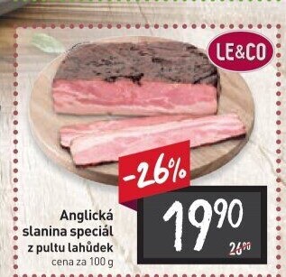Anglická slanina speciál LE&amp
