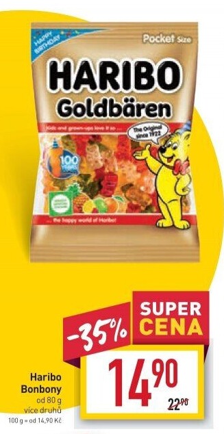 Bonbony želé Haribo