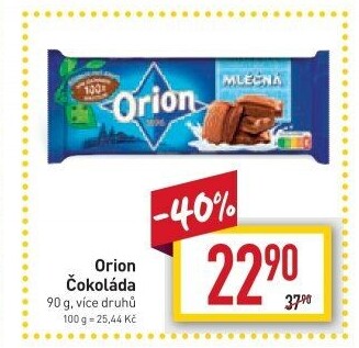 Čokoláda Orion