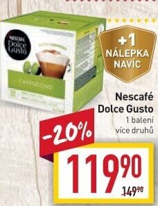 Kapsle Dolce Gusto Nescafé