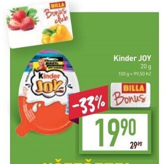 Kinder Joy s překvapením