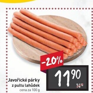 Párky javořické