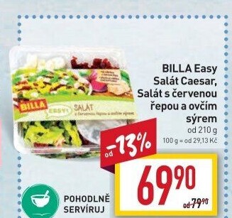 Salát Caesar Easy Billa
