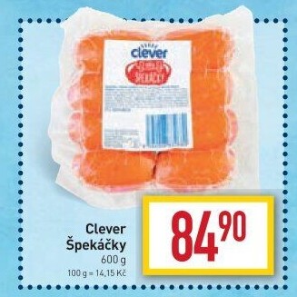 Špekáčky Clever