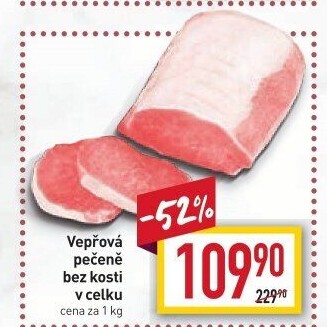Vepřová pečeně bez kosti