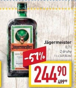 Bylinný likér Jägermeister
