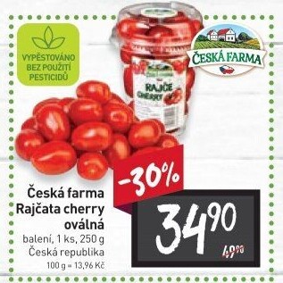 Rajčata cherry Česká farma