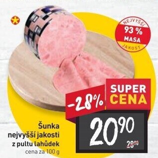 Šunka nejvyšší jakosti