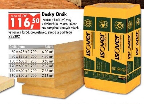 Desky Orsik Isover