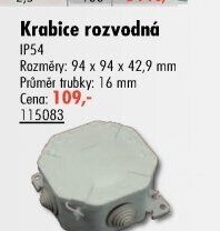 Krabice rozvodná