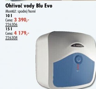 Ohřívač vody Blu Evo Ariston