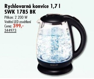 Rychlovarná konvice Sencor SWK 1785BK
