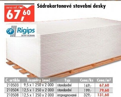 Sádrokartonová deska